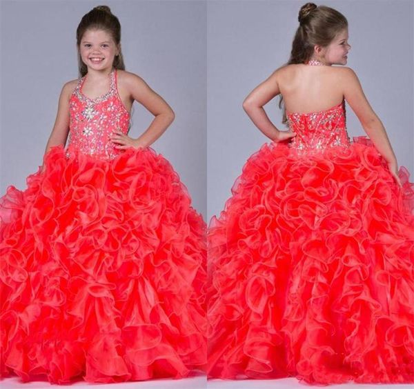 luxury crystal pagents dresses for flower girls halter neck girls ball gown dress 2017 astounding ruffles girls pagent dresses8900329, White;red
luxury crystal pagents dresses for flower girls halter neck girls ball gown dress 2017 astounding ruffles girls pagent dresses8900329, White;red