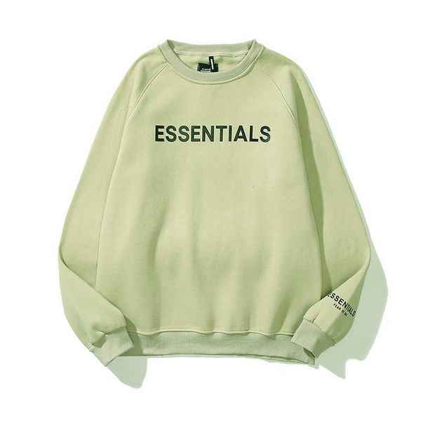 esential season 7 double track stereo embossed letter printing high street fashion brand men's and women's sweater, Black
esential season 7 double track stereo embossed letter printing high street fashion brand men's and women's sweater, Black