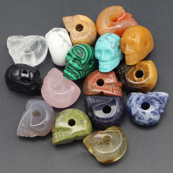 natural crystal stone skull pendant tiger's eye malachite rose quartz opal agate charms diy necklaces bracelet, Bronze;silver
natural crystal stone skull pendant tiger's eye malachite rose quartz opal agate charms diy necklaces bracelet, Bronze;silver