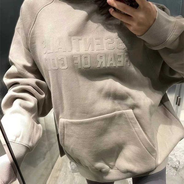 esential season 8 new eggshell smoke grey sweater hooded ins loose couple style, Black
esential season 8 new eggshell smoke grey sweater hooded ins loose couple style, Black