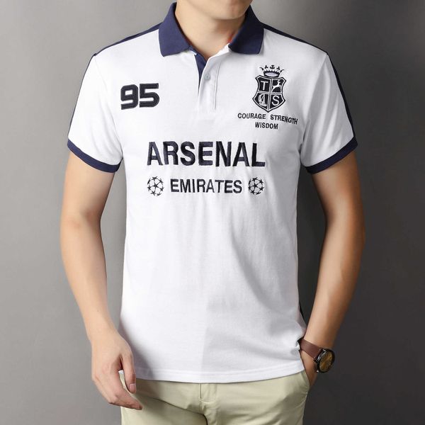 spring new polo shirt men's short sleeve fashion casual sports contrast color contrast pure cotton embroidery large fashion football fa, White;black
spring new polo shirt men's short sleeve fashion casual sports contrast color contrast pure cotton embroidery large fashion football fa, White;black