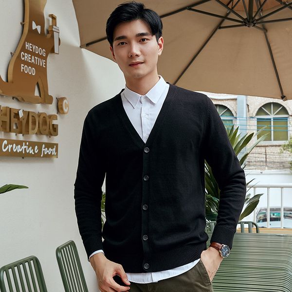 men's sweaters spring autumn cotton knitted cardigan slim long sleeve korean version men's fashion v-neck sweater simple casual co, White;black
men's sweaters spring autumn cotton knitted cardigan slim long sleeve korean version men's fashion v-neck sweater simple casual co, White;black