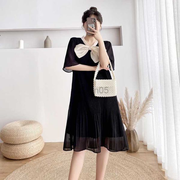 maternity dresses chiffon pregnancy dresses maternity clothes bow v neck solid pleated loose formal style summer pregnant clothings plus siz, White
maternity dresses chiffon pregnancy dresses maternity clothes bow v neck solid pleated loose formal style summer pregnant clothings plus siz, White