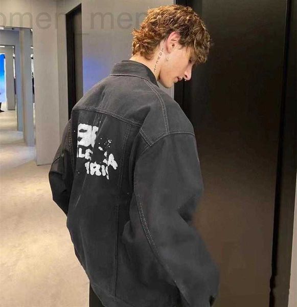 men's jackets designer high edition 2023 early autumn new luxury fashion b home double graffiti hand-painted letter printing and women&, Black;brown
men's jackets designer high edition 2023 early autumn new luxury fashion b home double graffiti hand-painted letter printing and women&, Black;brown