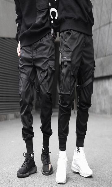 men ribbons color block pants black pocket cargo harem joggers harajuku sweatpant hip hop trousers9056276
men ribbons color block pants black pocket cargo harem joggers harajuku sweatpant hip hop trousers9056276