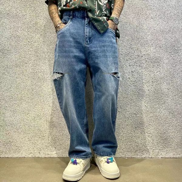 2023ss high street vintage washed hole jeans men sweatpants streetwear pants men's clothing, Black;brown
2023ss high street vintage washed hole jeans men sweatpants streetwear pants men's clothing, Black;brown
