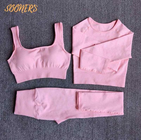 sooners yoga outfit shaping seamless high waist legging fitness sports bras long sleeve crop 23pcs sportswear workout clothes1656289, White;red
sooners yoga outfit shaping seamless high waist legging fitness sports bras long sleeve crop 23pcs sportswear workout clothes1656289, White;red