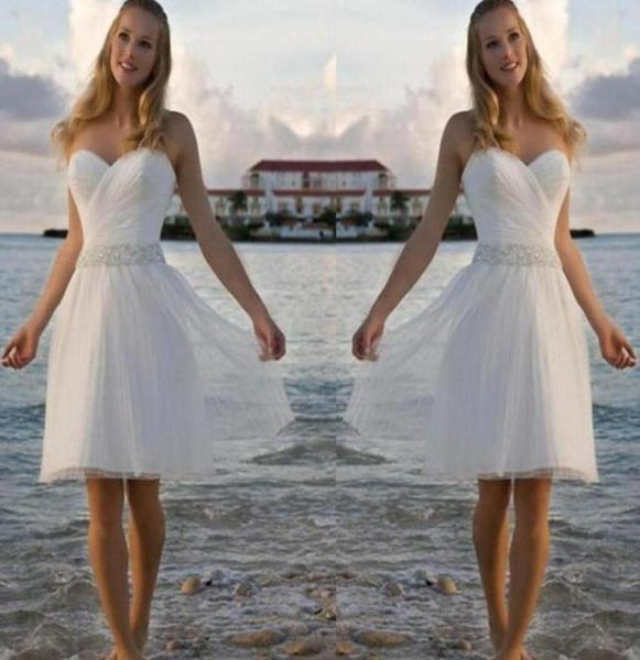new sweetheart rhinestone tulle short casual beach aline wedding dresses bridal gowns custom made under 10072359788929744, White
new sweetheart rhinestone tulle short casual beach aline wedding dresses bridal gowns custom made under 10072359788929744, White