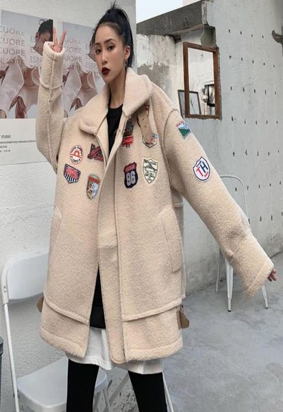 vintage winter lamb wool thick coat spring faux fur long coat women lamb fur jacket winter suede leather jacket 2010149330569, Black;brown
vintage winter lamb wool thick coat spring faux fur long coat women lamb fur jacket winter suede leather jacket 2010149330569, Black;brown