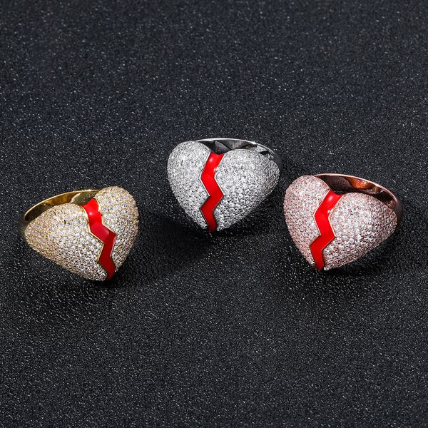 wedding rings size 611 hip hop micro paved aaa cz stone bling ice out broken heart finger rings for men rapper jewelry drop 230808, Slivery;golden
wedding rings size 611 hip hop micro paved aaa cz stone bling ice out broken heart finger rings for men rapper jewelry drop 230808, Slivery;golden