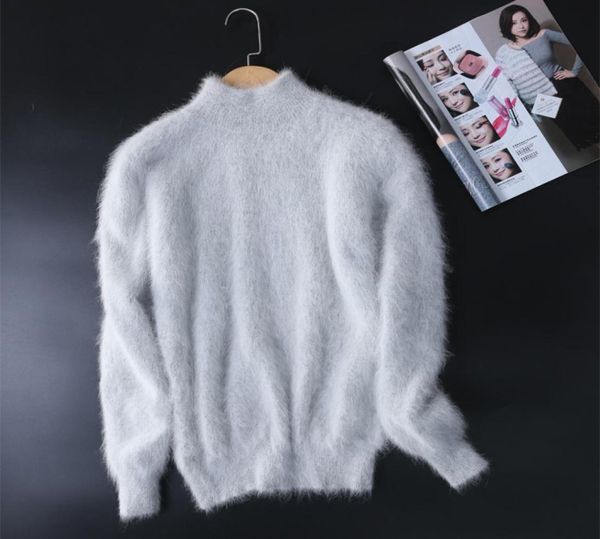 new genuine mink cashmere sweater women 100 mink cashmere pullovers with turtleneck collar jn4657004175, White;black
new genuine mink cashmere sweater women 100 mink cashmere pullovers with turtleneck collar jn4657004175, White;black