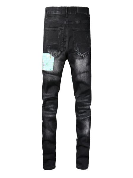high street trend jeans young men039s high craft ripped patch color line stretch slim fit jeans5696802, Blue
high street trend jeans young men039s high craft ripped patch color line stretch slim fit jeans5696802, Blue