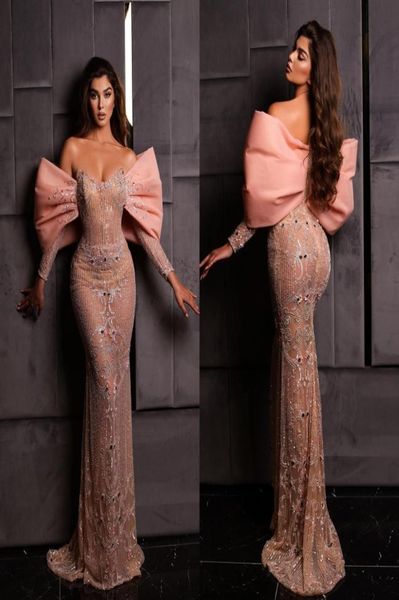 shiny sequins beads prom dresses 2023 elegant pink mermaid evening dress custom made long sleeves glitter women celebrity party go3794714, Black
shiny sequins beads prom dresses 2023 elegant pink mermaid evening dress custom made long sleeves glitter women celebrity party go3794714, Black