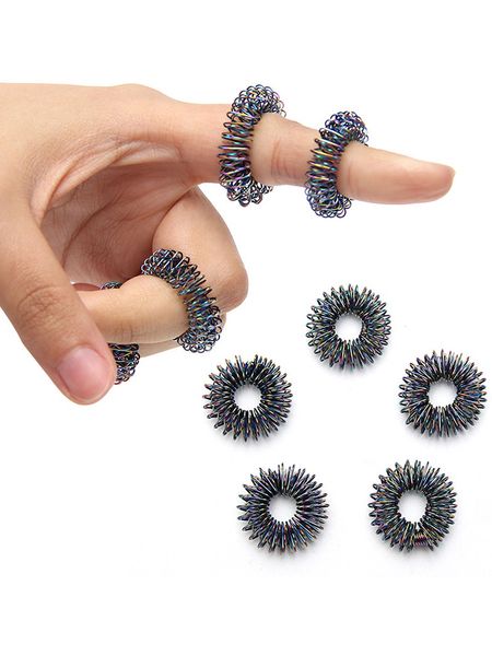 socks 5/10pcs/set stainless steel finger massage ring acupuncture ring therapy relax hand blood circulation pain relief health care, Black;white
socks 5/10pcs/set stainless steel finger massage ring acupuncture ring therapy relax hand blood circulation pain relief health care, Black;white