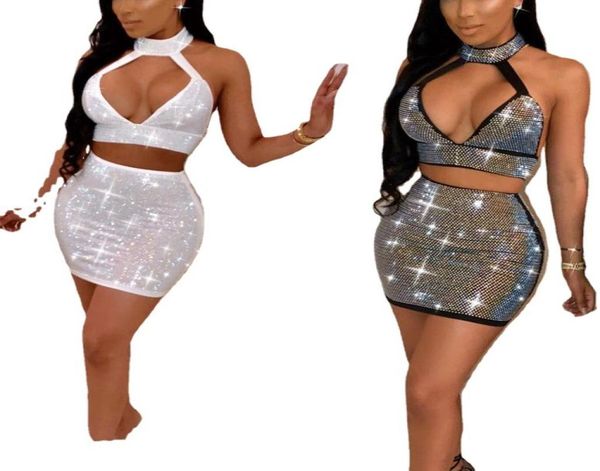 bling women two piece skirt sets rhine club 2 piece dresses halter zipper deep v crop mini skirts outfits white black1386516
bling women two piece skirt sets rhine club 2 piece dresses halter zipper deep v crop mini skirts outfits white black1386516