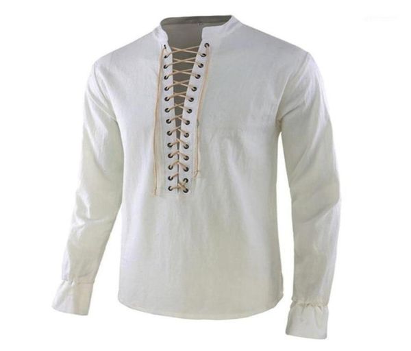 style men medieval knight warrior costume cotton tunic clothing norman chevalier braid viking pirate saxon shirt for men18559695, White;black
style men medieval knight warrior costume cotton tunic clothing norman chevalier braid viking pirate saxon shirt for men18559695, White;black