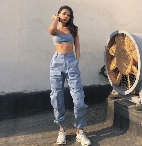 blue cargo pants women fashion pockets patchwork hippie loose trousers zipper beam foot high waist streetwear pants5599431, Black;white
blue cargo pants women fashion pockets patchwork hippie loose trousers zipper beam foot high waist streetwear pants5599431, Black;white