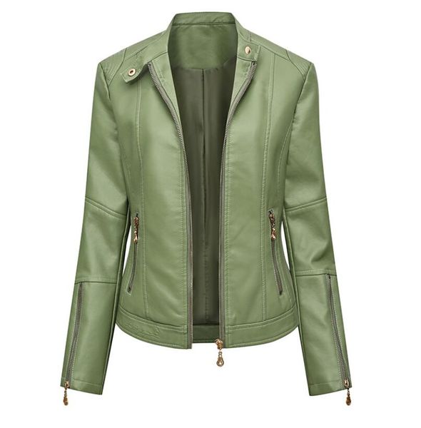 2023 new women's pu leather stand collar faux leather coat women short jacket slim fit thin coats motorcycle wear outerwear clothing s-, Black
2023 new women's pu leather stand collar faux leather coat women short jacket slim fit thin coats motorcycle wear outerwear clothing s-, Black