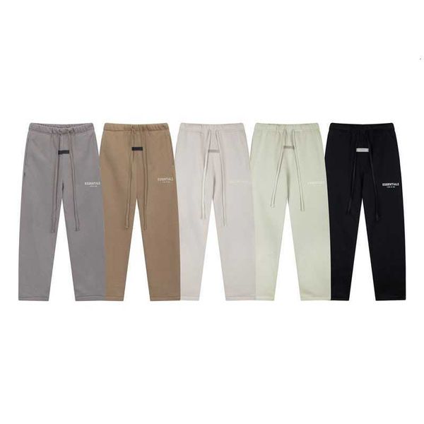 2023 spring and autumn esential 23ss() flocking - plush pants (straight tube), Black
2023 spring and autumn esential 23ss() flocking - plush pants (straight tube), Black