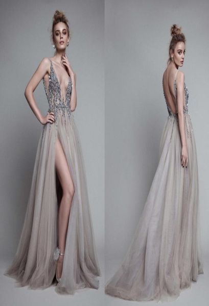 2019 berta dresses evening wear deep vneck backless sequins formal gowns beaded illusion aline party dress6518027, Black;red
2019 berta dresses evening wear deep vneck backless sequins formal gowns beaded illusion aline party dress6518027, Black;red