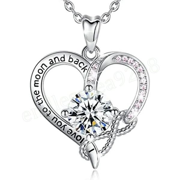 "i love you to the moon and back" love necklace for women aesthetic valentines gift fashion luxury wedding 2023 jewelry, Silver
"i love you to the moon and back" love necklace for women aesthetic valentines gift fashion luxury wedding 2023 jewelry, Silver