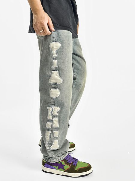 mens jeans men skeleton baggy casual pants japanese streetwear wide leg denim trousers male y2k blue vintage clothing 230809
mens jeans men skeleton baggy casual pants japanese streetwear wide leg denim trousers male y2k blue vintage clothing 230809