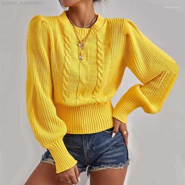 women's sweaters women solid 2023 autumn winter soft warm loose female pullover lantern sleeve knitted sweater, White;black
women's sweaters women solid 2023 autumn winter soft warm loose female pullover lantern sleeve knitted sweater, White;black