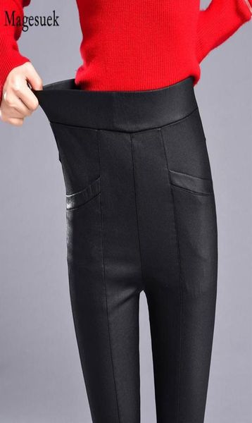 autumn winter black pu leather pants women high waist pockets leggings stretch skinny trousers 7545 50 women039s capris4763316, Black;white
autumn winter black pu leather pants women high waist pockets leggings stretch skinny trousers 7545 50 women039s capris4763316, Black;white