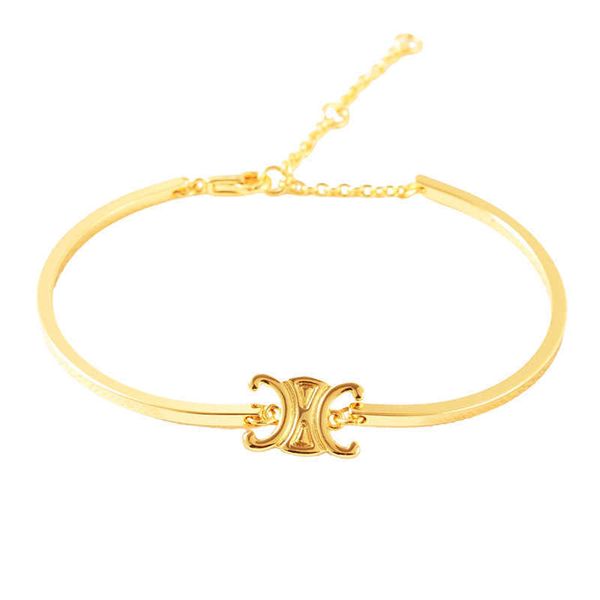 golden arc de triomphe women's fashionable ins small design feel light luxury exquisite bracelet handicraft, Golden;silver
golden arc de triomphe women's fashionable ins small design feel light luxury exquisite bracelet handicraft, Golden;silver