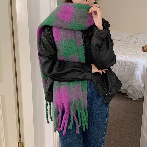 scarves luna dolphin women winter autumn wool scarf green purple england plaid student warm tassel sweet girls pashmina big shawl 230808, Blue;gray
scarves luna dolphin women winter autumn wool scarf green purple england plaid student warm tassel sweet girls pashmina big shawl 230808, Blue;gray