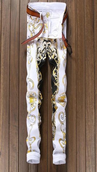 men casual pattern printed jeans pants mens graffiti print white hiphop fashion slim fit white trousers jeans1815573, Blue
men casual pattern printed jeans pants mens graffiti print white hiphop fashion slim fit white trousers jeans1815573, Blue