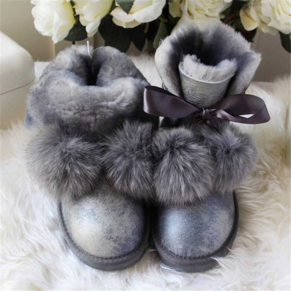 boots natural sheepskin wool woman snow boots lady warm winter boots brand genuine sheepskin boots winter boots for women, Black
boots natural sheepskin wool woman snow boots lady warm winter boots brand genuine sheepskin boots winter boots for women, Black