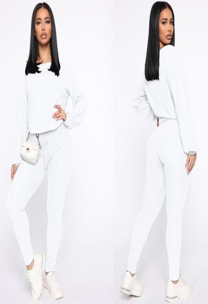 autumn women solid 2 piece set tracksuit o neck long sleeve t shirt crop pants skinny legging suits fashion female clothing x09946828, Gray
autumn women solid 2 piece set tracksuit o neck long sleeve t shirt crop pants skinny legging suits fashion female clothing x09946828, Gray