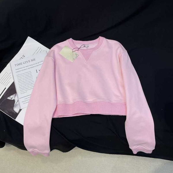 women's hoodies & sweatshirts designer 23 early autumn new sweet style temperament reduced age embroidery round neck short waist sweate, Black
women's hoodies & sweatshirts designer 23 early autumn new sweet style temperament reduced age embroidery round neck short waist sweate, Black