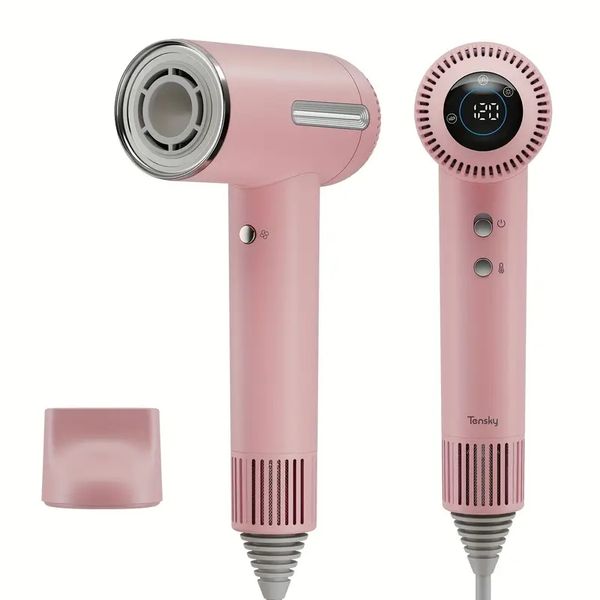 1pc tensky ionic hair dryer: professional blow dryer with magnetic nozzle for fast drying & 110,000 rpm brushless motor
1pc tensky ionic hair dryer: professional blow dryer with magnetic nozzle for fast drying & 110,000 rpm brushless motor