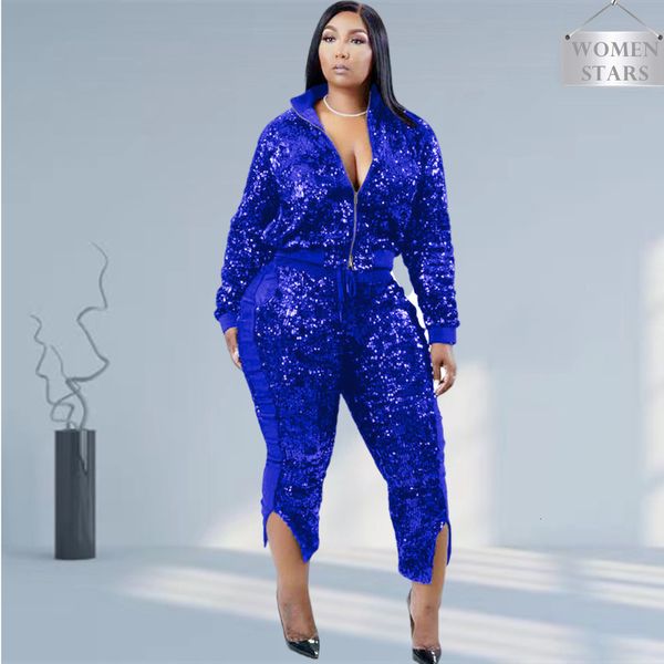 women's tracksuits sequins matching sets plus size s 3xl two piece set women winter clothes birthday outfit joggers wholesale drop 2308, Gray
women's tracksuits sequins matching sets plus size s 3xl two piece set women winter clothes birthday outfit joggers wholesale drop 2308, Gray