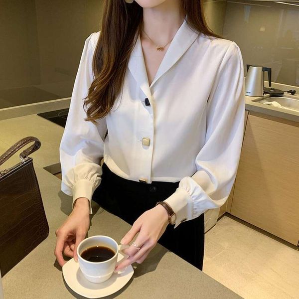 french chiffon white shirt for women design sense niche spring and autumn long sleeved professional wear retro hong
french chiffon white shirt for women design sense niche spring and autumn long sleeved professional wear retro hong