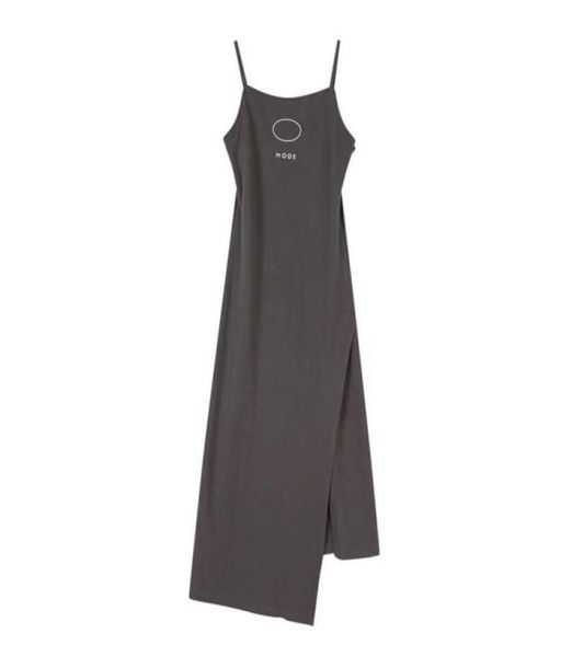 party dress summer splits style sleeveless spaghetti strap womens long dress fashion black7771913, White;black
party dress summer splits style sleeveless spaghetti strap womens long dress fashion black7771913, White;black