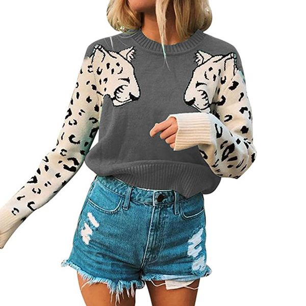 women's sweaters fashion women sweater autumn winter o neck long sleeve loose knit pullover patchwork pull femme jersey mujer, White;black
women's sweaters fashion women sweater autumn winter o neck long sleeve loose knit pullover patchwork pull femme jersey mujer, White;black