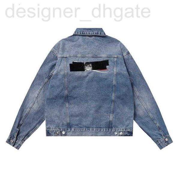 men's jackets designer high version b family black tape cola embroidery letter net red denim jacket for men and women 0uha, Black;brown
men's jackets designer high version b family black tape cola embroidery letter net red denim jacket for men and women 0uha, Black;brown