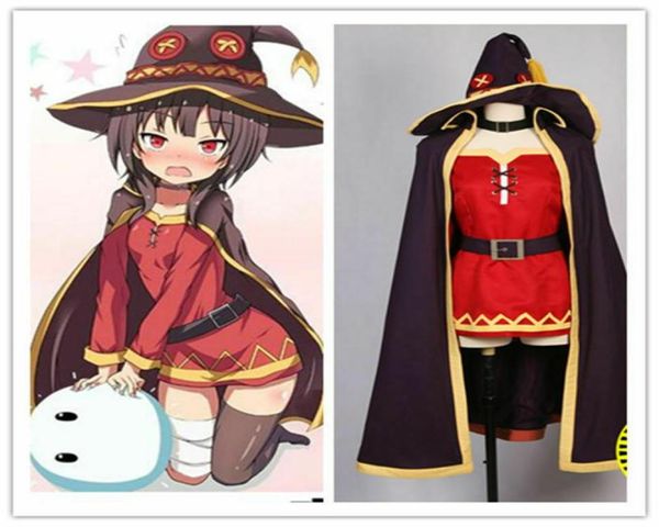 anime konosuba god s blessing on this wonderful world megumin full set cosplay costume16746702606252, Black;red
anime konosuba god s blessing on this wonderful world megumin full set cosplay costume16746702606252, Black;red