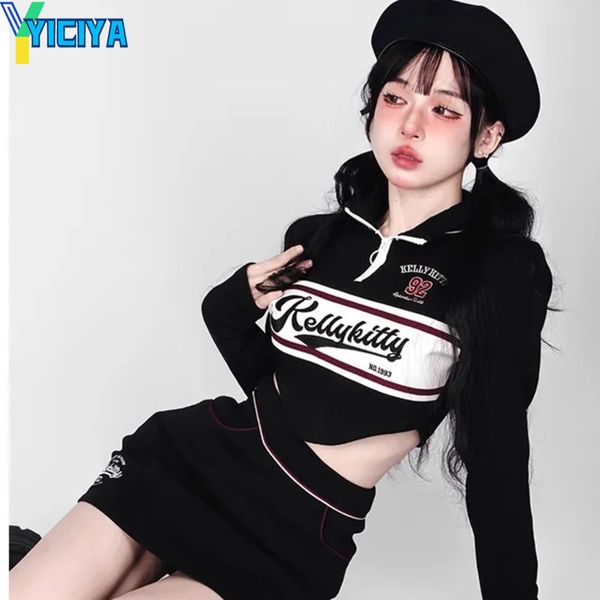 womens jackets yiciya jacket bomber women varsity zipper outerwear korean womens clothes y2k racing american jacket retro coat 230808, Black;brown
womens jackets yiciya jacket bomber women varsity zipper outerwear korean womens clothes y2k racing american jacket retro coat 230808, Black;brown