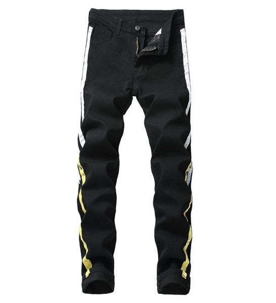 mens skinny jeans clothes spring denim cotton straight hole trousers distressed jeans pants denim male black3867493, Blue
mens skinny jeans clothes spring denim cotton straight hole trousers distressed jeans pants denim male black3867493, Blue
