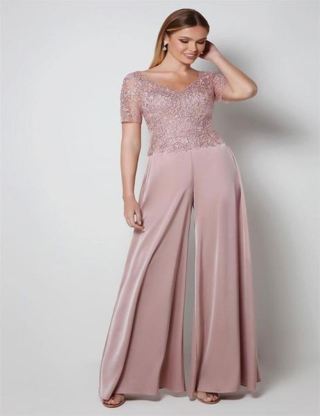 fashion pant suits lace evening dresses short sleeves vestido de festa v neck floor length open back formal party gowns5157365, Black;red
fashion pant suits lace evening dresses short sleeves vestido de festa v neck floor length open back formal party gowns5157365, Black;red