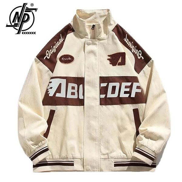mens jackets retro varsity jacket men vintage letter print baseball couple motorcycle high street loose patchwork coats spring 230809, Black;brown
mens jackets retro varsity jacket men vintage letter print baseball couple motorcycle high street loose patchwork coats spring 230809, Black;brown