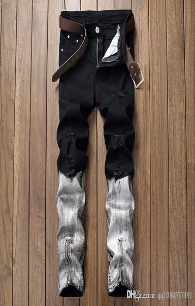 2020 mens distressed ripped biker jeans slim fit motorcycle biker denim for men fashion designer hip hop mens jeans good quality 38532049, Blue
2020 mens distressed ripped biker jeans slim fit motorcycle biker denim for men fashion designer hip hop mens jeans good quality 38532049, Blue