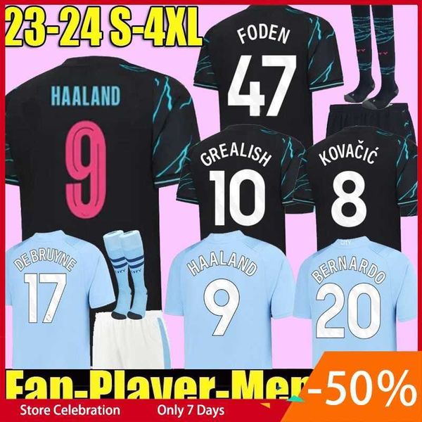 haaland soccer jersey 22 23 24 de bruyne mans cities grealish mahrez foden 2023 special third football shirt men kids kit sets alvarez rodri, White;black
haaland soccer jersey 22 23 24 de bruyne mans cities grealish mahrez foden 2023 special third football shirt men kids kit sets alvarez rodri, White;black