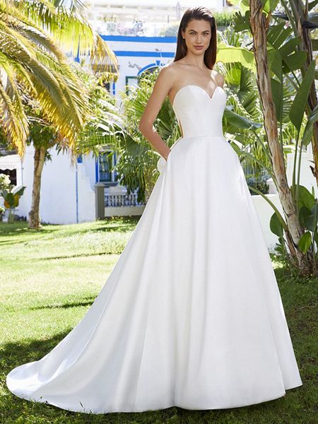 2023 country wedding dresses white zipper elegant a line stain western cowgirls dresses plus size beach wedding gowns
2023 country wedding dresses white zipper elegant a line stain western cowgirls dresses plus size beach wedding gowns