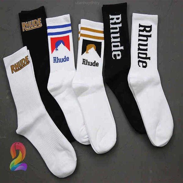 2 pairs rhude socks cotton european american street trend men women socks simple letter rhude couple in-tube socksk81255h, Black
2 pairs rhude socks cotton european american street trend men women socks simple letter rhude couple in-tube socksk81255h, Black
