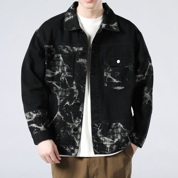 men's jackets men's fashion oversized jeans jacket high street loose fit washed denim coat outerwear streetwear 230808, Black;brown
men's jackets men's fashion oversized jeans jacket high street loose fit washed denim coat outerwear streetwear 230808, Black;brown